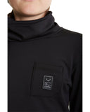 GIRLS CAPRI FUNNEL NECK